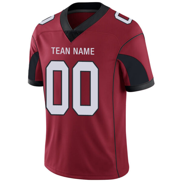 Custom A.Cardinal Men's American Red Stitched Football Jerseys - Image 4