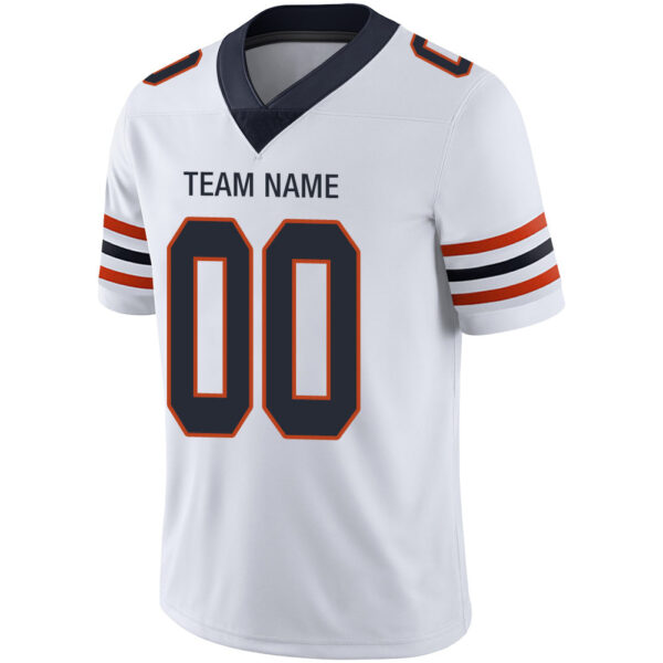 Custom C.Bear Stitched American Football Jerseys Personalize Birthday Gifts White Jersey - Image 4