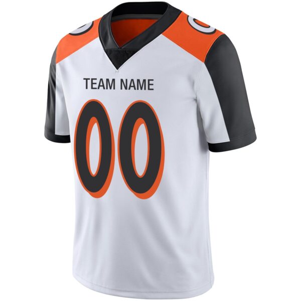 Custom C.Bengals Football Jerseys Team Player or Personalized Design Your Own Name for Men's Women's Youth Jerseys Orange - Image 9