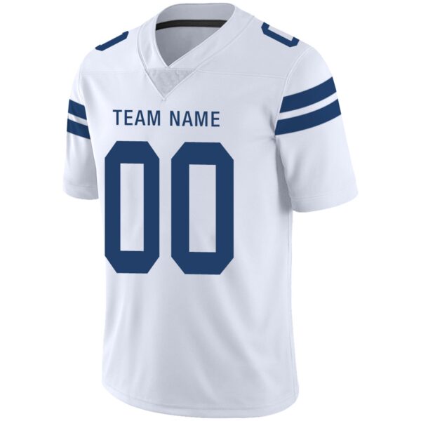 Custom IN.Colts Football Jerseys Team Player or Personalized Design Your Own Name for Men's Women's Youth Jerseys Royal - Image 6