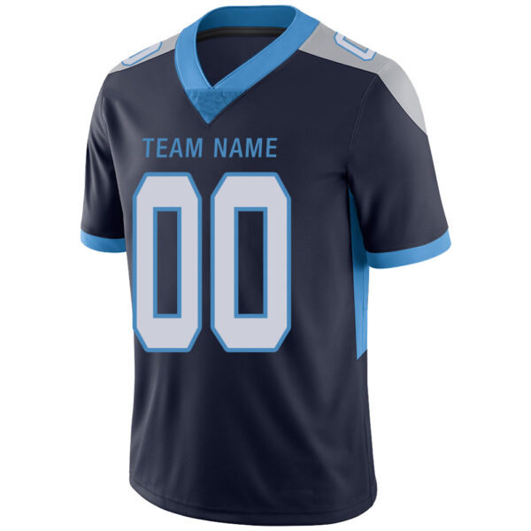 Custom T.Titans Stitched American Football Jerseys Personalize Birthday Gifts Navy Jersey - Image 4