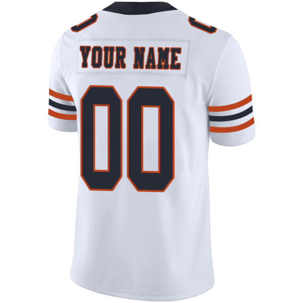 Custom C.Bear Stitched American Football Jerseys Personalize Birthday Gifts White Jersey - Image 3