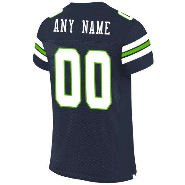 Custom S.Seahawks Football Jerseys Design Navy Stitched Name And Number Size S to 6XL Christmas Birthday Gift - Image 3