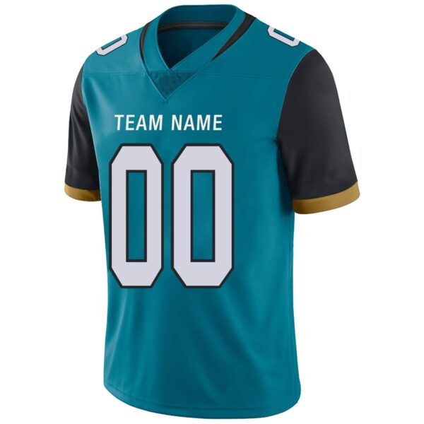 Custom J.Jaguars Football Jerseys Team Player or Personalized Design Your Own Name for Men's Women's Youth Jerseys Teal - Image 5