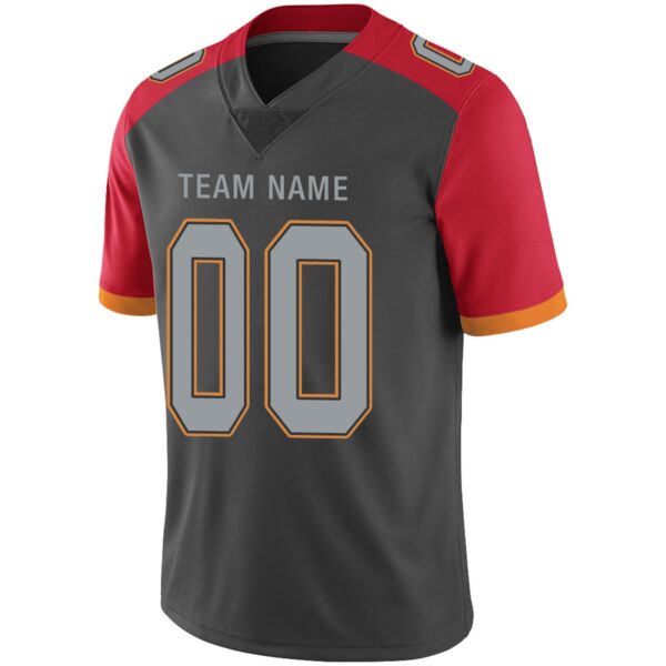 Custom TB.Buccaneers Football Jerseys Team Player or Personalized Design Your Own Name for Men's Women's Youth Jerseys Red - Image 5