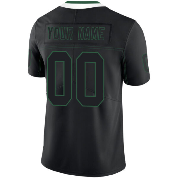 Custom NY.Jets Stitched American Football Jerseys Personalize Birthday Gifts Black Jersey - Image 3