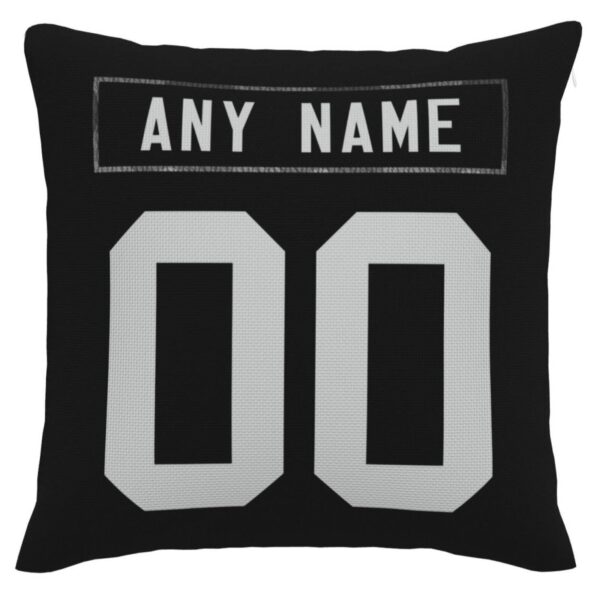 Custom LV.Raiders Pillow Decorative Throw Pillow Case - Print Personalized Football Team Fans Name & Number Birthday Gift Football Pillows - Image 3