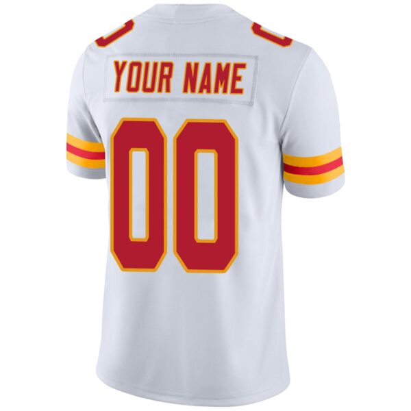 Custom KC.Chiefs Football Jerseys Team Player or Personalized Design Your Own Name for Men's Women's Youth Jerseys Red - Image 7