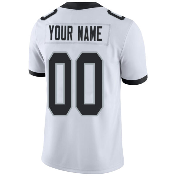 Custom LV.Raiders Stitched American Football Jerseys Personalize Birthday Gifts White Jersey - Image 3