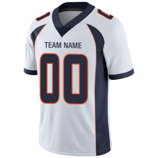 Custom D.Broncos Stitched American Jerseys Personalize Birthday Gifts White Football Jersey - Image 4