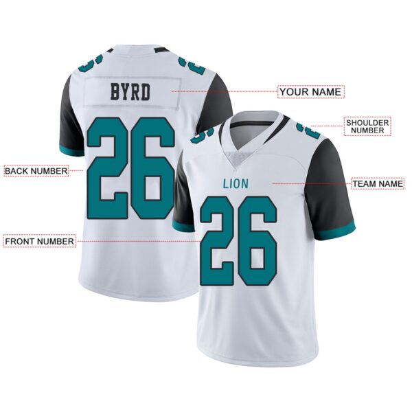 Custom J.Jaguars Football Jerseys Team Player or Personalized Design Your Own Name for Men's Women's Youth Jerseys Teal - Image 11