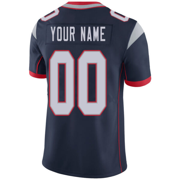 Custom NE.Patriots Stitched American Football Jerseys Personalize Birthday Gifts Navy Jersey - Image 3