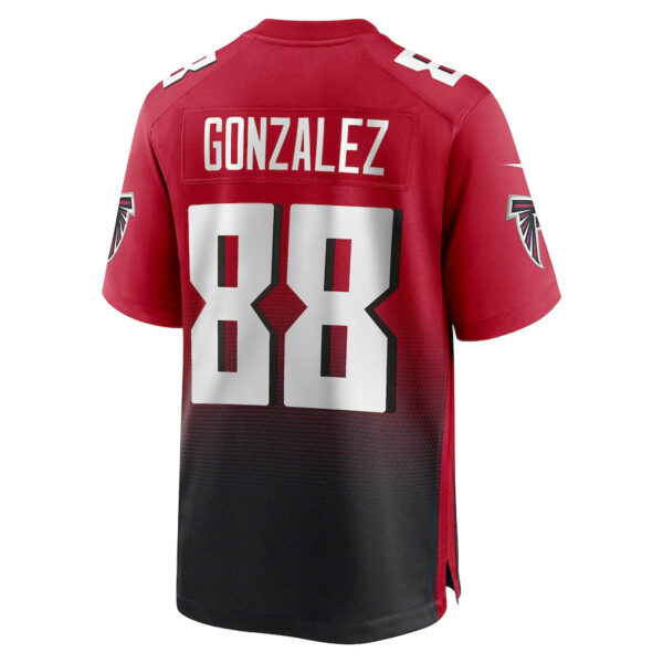 A.Falcons #88 Tony Gonzalez Red Retired Player Alternate Game Jersey Stitched American Football Jerseys - Image 2