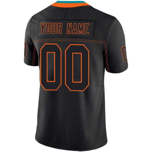 Custom M.Dolphins Stitched American Football Jerseys Personalize Birthday Gifts Black Jersey - Image 3