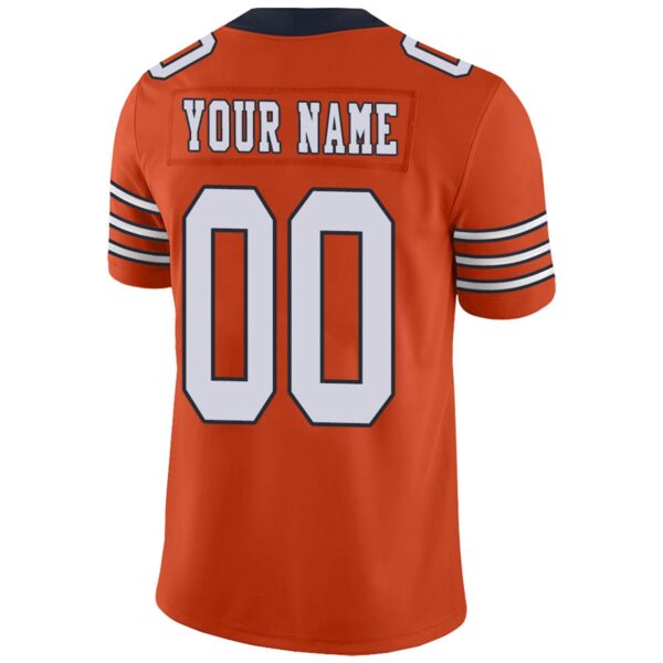 Custom C.Bears Football Jerseys Team Player or Personalized Design Your Own Name for Men's Women's Youth Jerseys Navy - Image 8