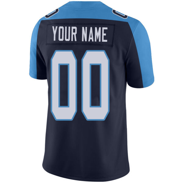 Custom T.Titans Stitched American Football Jerseys Personalize Birthday Gifts Navy Jersey - Image 3