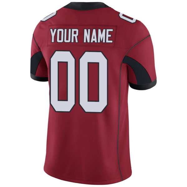 Custom A.Cardinal Men's American Red Stitched Football Jerseys - Image 3