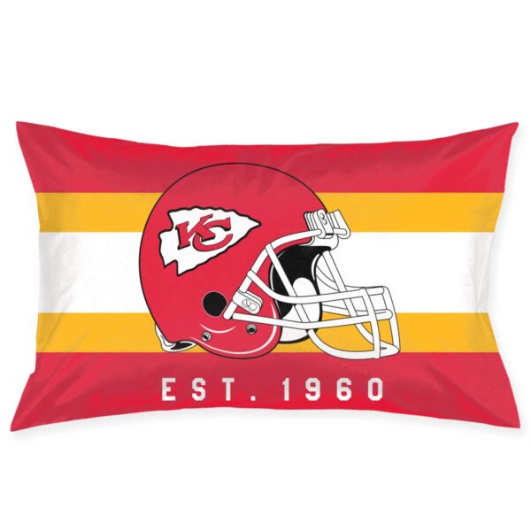 KC.Chiefs Personalized Football Decorative Throw Pillows - Image 2