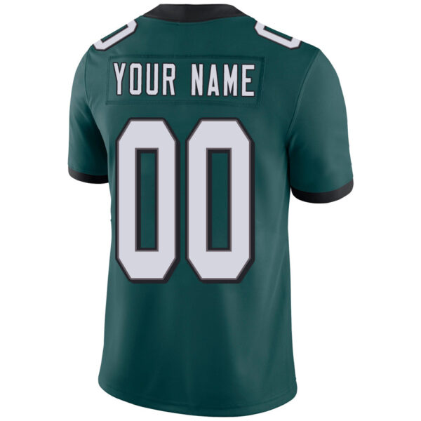 Custom P.Eagles Stitched American Football Jerseys Personalize Birthday Gifts Green Jersey - Image 3