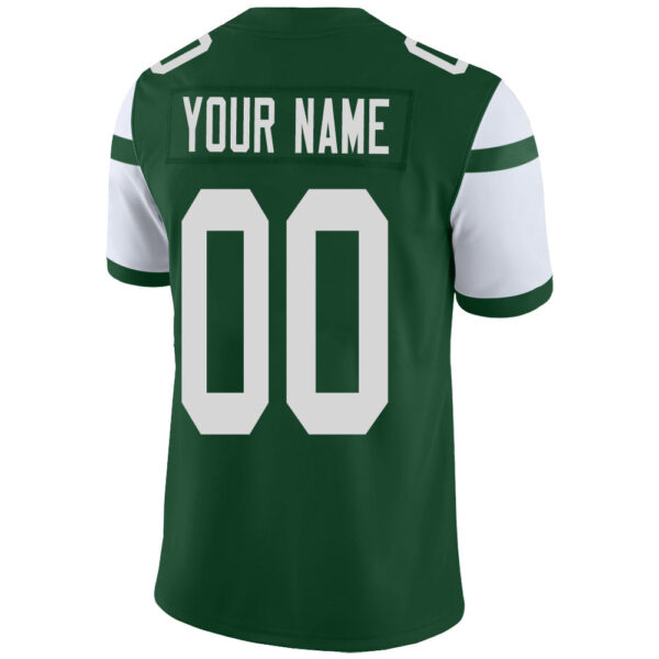 Custom NY.Jets Stitched American Football Jerseys Personalize Birthday Gifts Green Jersey - Image 3