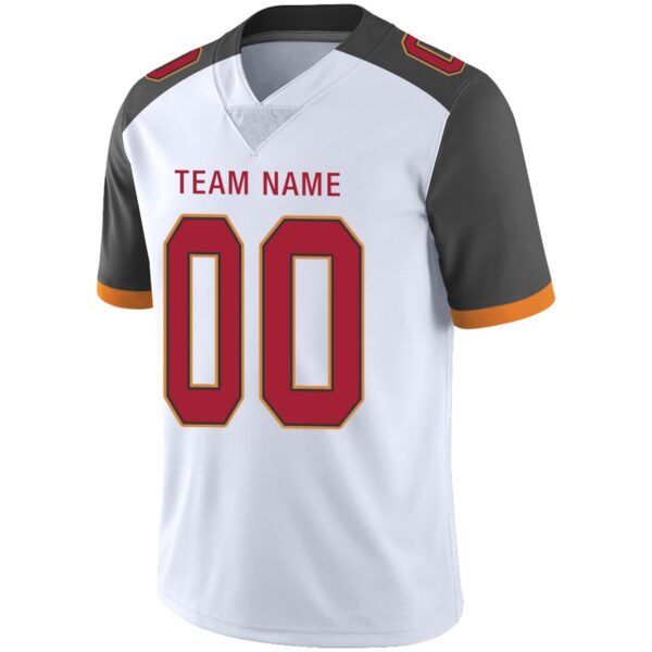 Custom TB.Buccaneers Football Jerseys Team Player or Personalized Design Your Own Name for Men's Women's Youth Jerseys Red - Image 9