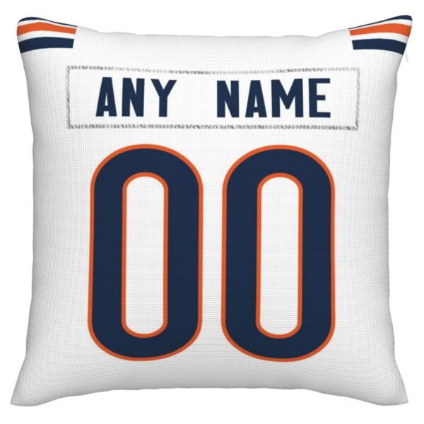 Custom C.Bears Pillow Decorative Throw Pillow Case - Print Personalized Football Team Fans Name & Number Birthday Gift Football Pillows - Image 3