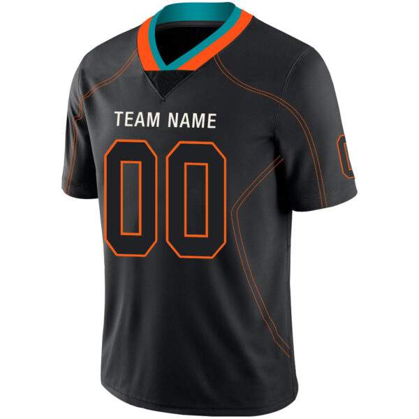 Custom M.Dolphins Stitched American Football Jerseys Personalize Birthday Gifts Black Jersey - Image 4