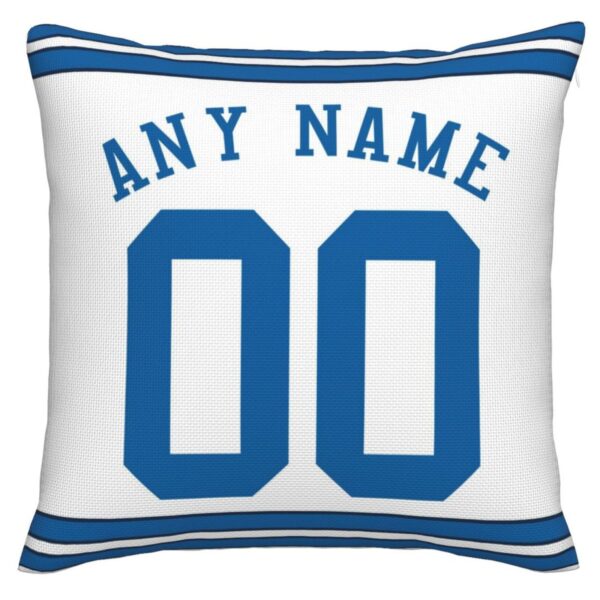 Custom D.Cowboys Pillow Decorative Throw Pillow Case - Print Personalized Football Team Fans Name & Number Birthday Gift Football Pillows - Image 2