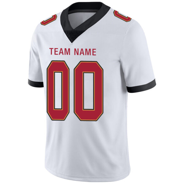 Custom TB.Buccaneers Stitched American Football Jerseys Personalize Birthday Gifts White Jersey - Image 4