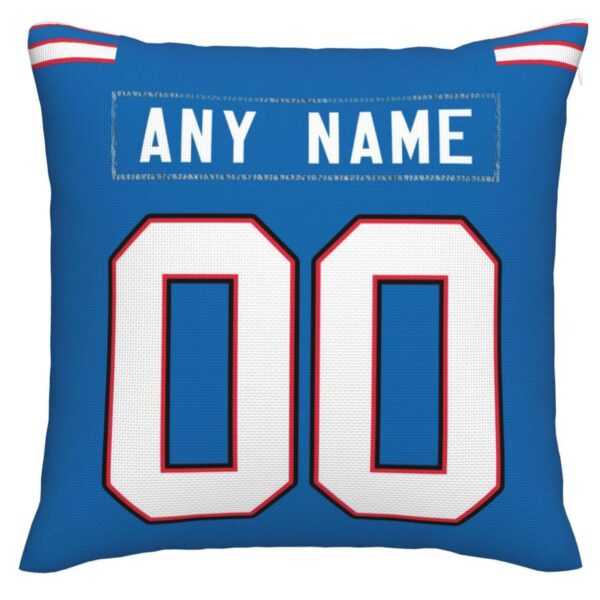 Custom B.Bills Pillow Royal Football Team Decorative Throw Pillow Case Print Personalized Football Style Fans Letters & Number Birthday Gift Football Pillows - Image 2