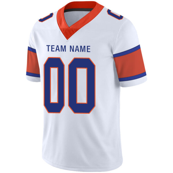 Custom D.Broncos Stitched American Football Jerseys Personalize Birthday Gifts White Jersey - Image 4