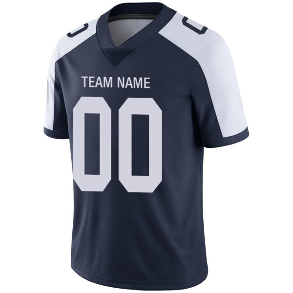 Custom D.Cowboys Stitched American Football Jerseys Personalize Birthday Gifts Navy Jersey - Image 4