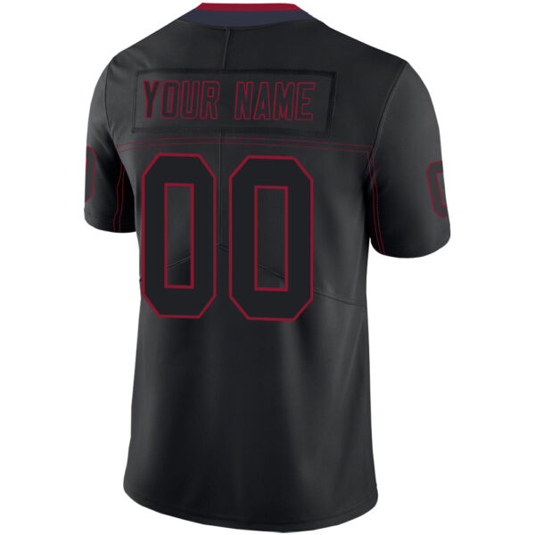 Custom H.Texans Stitched American Football Jerseys Personalize Birthday Gifts Black Jersey - Image 3