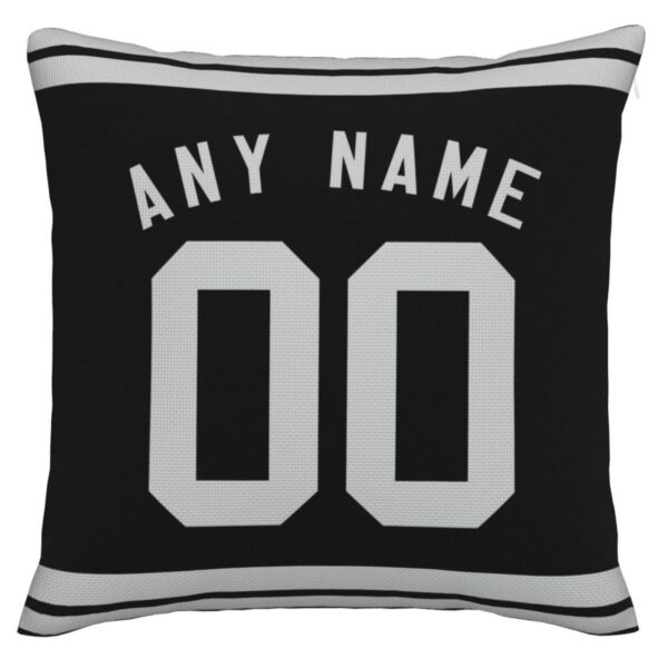 Custom LV.Raiders Pillow Decorative Throw Pillow Case - Print Personalized Football Team Fans Name & Number Birthday Gift Football Pillows - Image 3