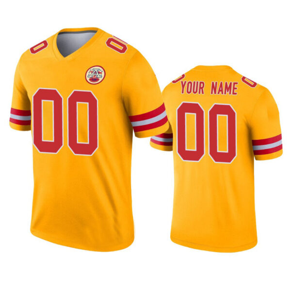 Custom KC.Chiefs Football Jerseys 2022 Jerseys Stitched American Football Jersey - Image 3