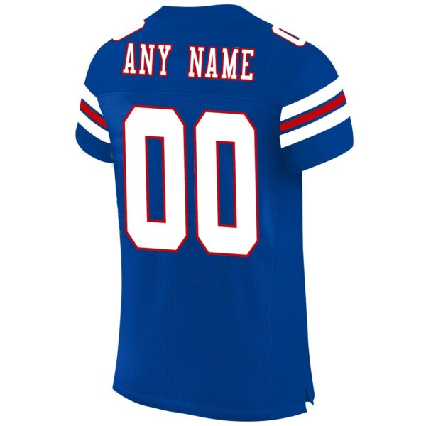 Custom B.Bills Football Jerseys Personalize Sports Shirt Design Royal Stitched Name And Number Christmas Birthday Gift - Image 3