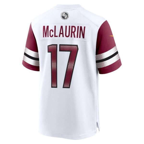 W.Commanders T#17 erry McLaurin White Game Jersey Stitched American Football Jerseys