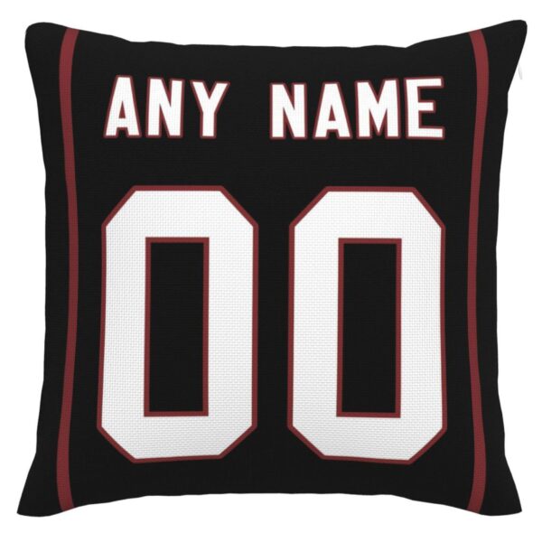 Custom A.Cardinals Pillow Decorative Throw Pillow Case - Print Personalized Football Team Fans Name & Number Birthday Gift Football Pillows - Image 2