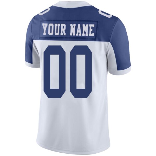 Custom D.Cowboys American Men's Youth And Women  Stitched White Personalize Birthday Gifts Jerseys Football Jerseys - Image 3