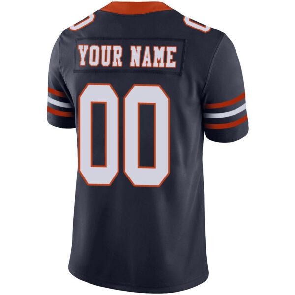 Custom C.Bear Stitched American Personalize Birthday Gifts Navy Jersey Football Jerseys - Image 3