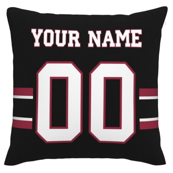 Custom A.Cardinals Pillow Decorative Throw Pillow Case - Print Personalized Football Team Fans Name & Number Birthday Gift Football Pillows - Image 4