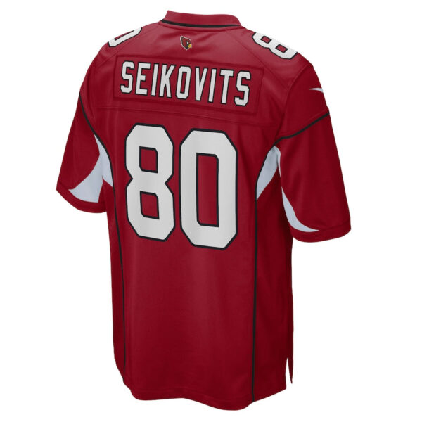 A.Cardinals #80 Bernhard Seikovits Cardinal Game Jersey Stitched American Football Jerseys