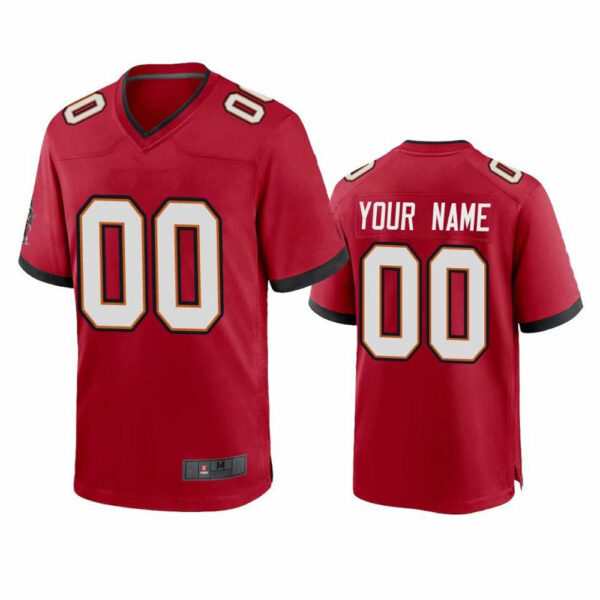 Custom TB.Buccaneers Football Jerseys American Design Your Own Practice Mesh Name and Number