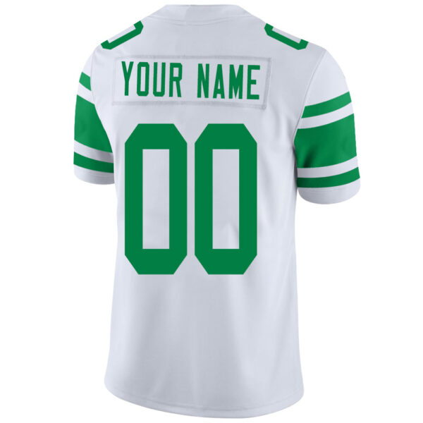 Custom NY.Jets Stitched American Football Jerseys Personalize Birthday Gifts White Jersey - Image 3
