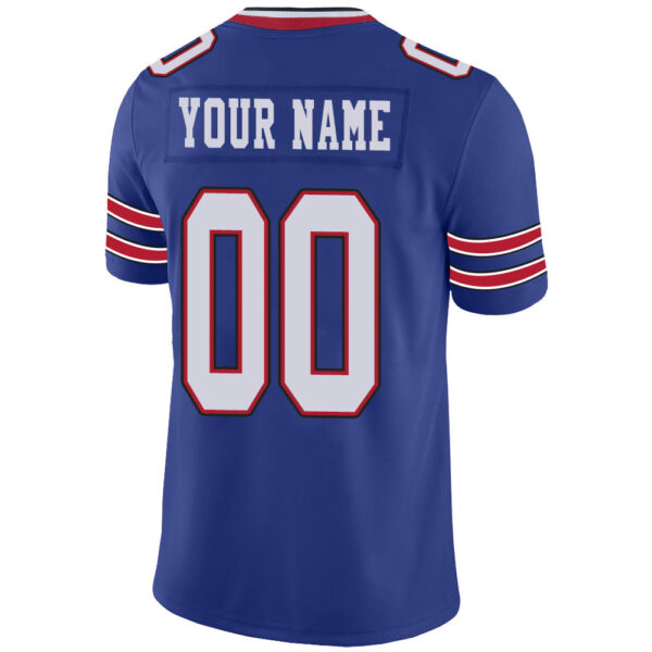 Custom B.Bills Stitched American Football Jerseys Personalize Birthday Gifts Blue Jersey - Image 3