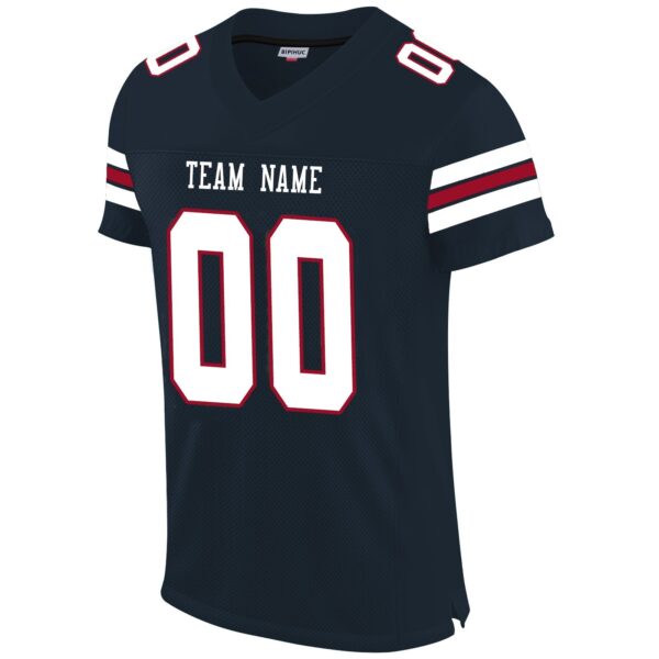 Custom C.Bear Football Jerseys Personalize Sports Shirt Design Navy Stitched Name And Number Christmas Birthday Gift - Image 2