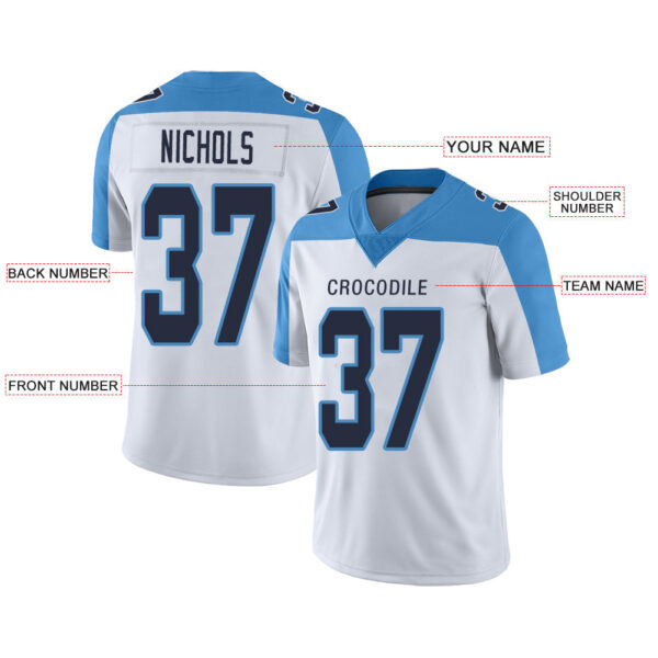 Custom T.Titans Stitched American Football Jerseys Personalize Birthday Gifts White Jersey - Image 2