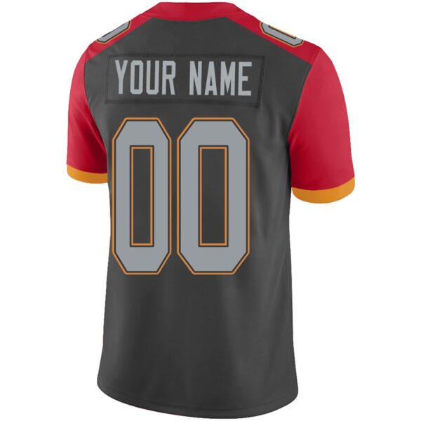 Custom TB.Buccaneers Football Jerseys Team Player or Personalized Design Your Own Name for Men's Women's Youth Jerseys Red - Image 4