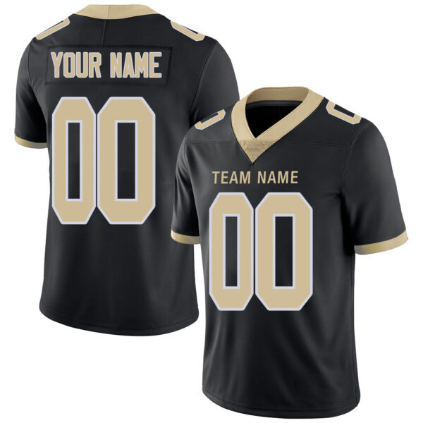 Custom NY.Giants Stitched American Football Jerseys Personalize Birthday Gifts Black Jersey