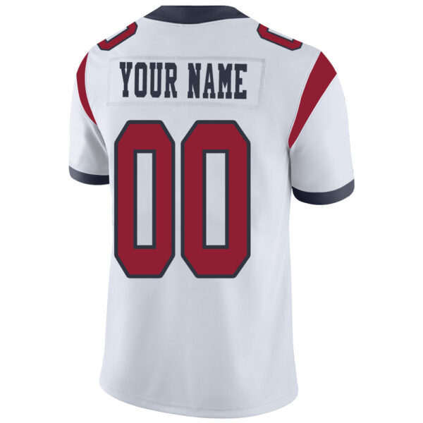 Custom H.Texans Stitched American Football Jerseys Personalize Birthday Gifts White Jersey - Image 3